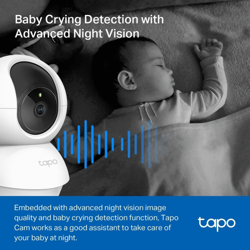 Camera  Tapo C200 HD 1080P WiFi Camera - Image 5