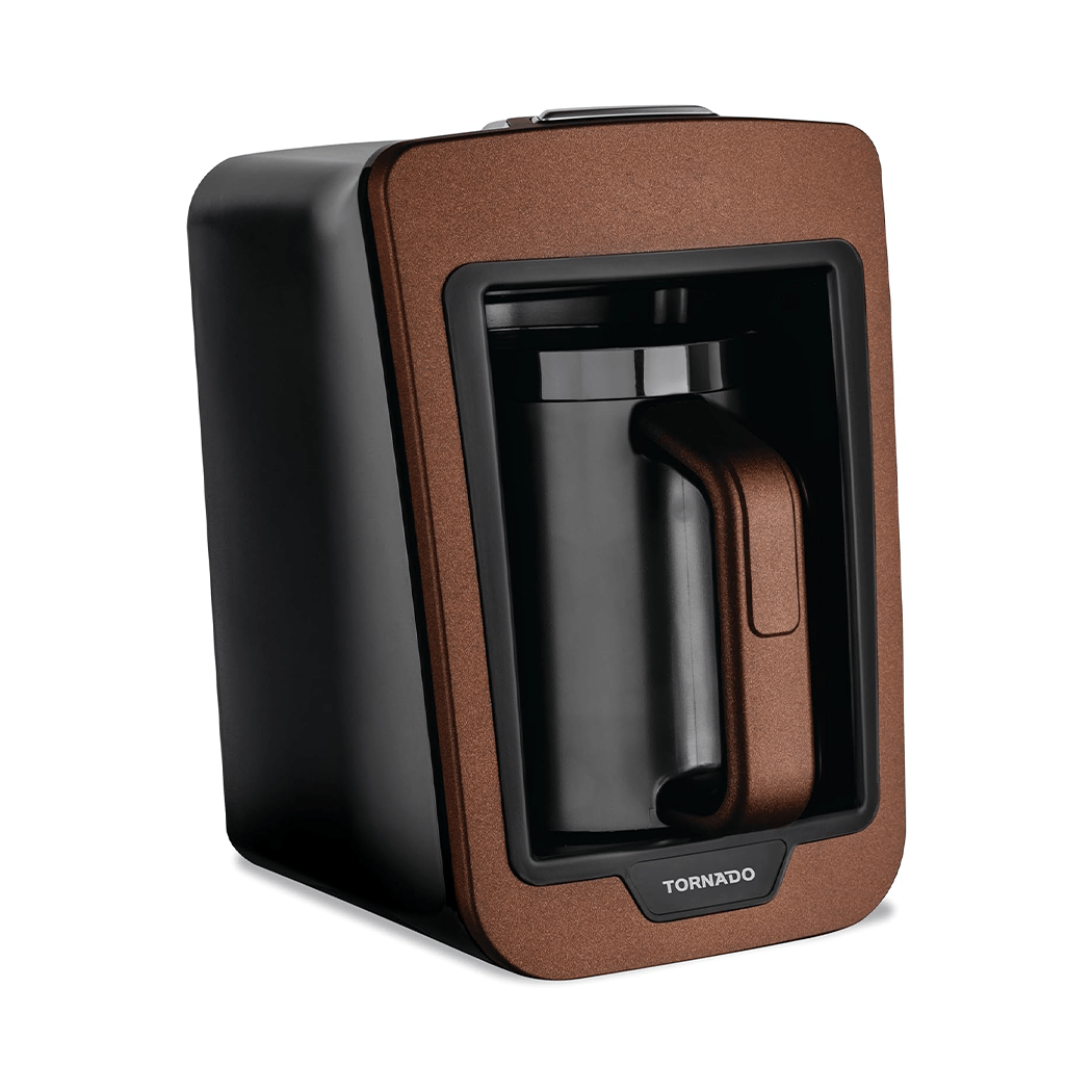 TORNADO-Automatic-Turkish-Coffee-Maker-Brown-TCME-100-MILK TORNADO Automatic Turkish Coffee Maker Brown TCME-100-MILK - Image 1