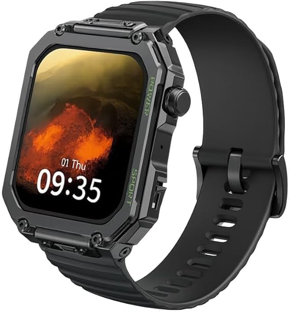 Watch Nova V 2.01" HD Video Watch Faces SmartWatch Black