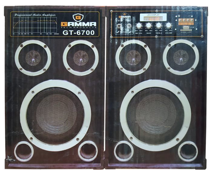 Gamma Tech Subwoofer Speaker, Bluetooth - Image 1