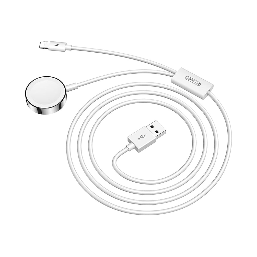 Joyroom-S-IW002S-USB-to-Lightning-+-Apple-Watch-Magnetic-Charging-Cable--1 Joyroom S-IW002S USB to Lightning + Apple Watch Magnetic Charging Cable1.5M - Image 1