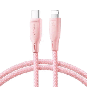 Joyroom Pink 30W Fast Charging Data Cable (Type-C to Lightning) 1m  SA34-CL3